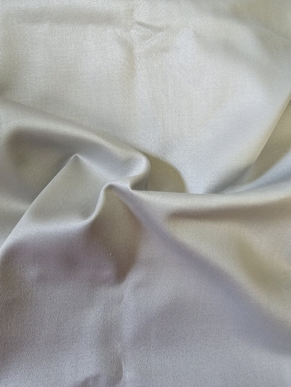 Light Gray Polished Cotton Fabric 1 3/8 Yards by 54 Inches - Picture 3 of 4
